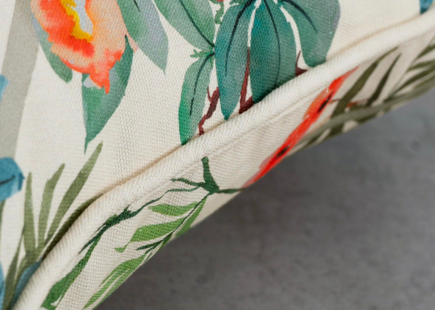 Maison d' Hermine Decorative Pillow Cover 100% Cotton, Toile Cushion Cover with Invisible Zipper for Bed, Living Room, Home Décor, Office, Sofa, The Miller - Denim - Spring/Summer (18"x18")