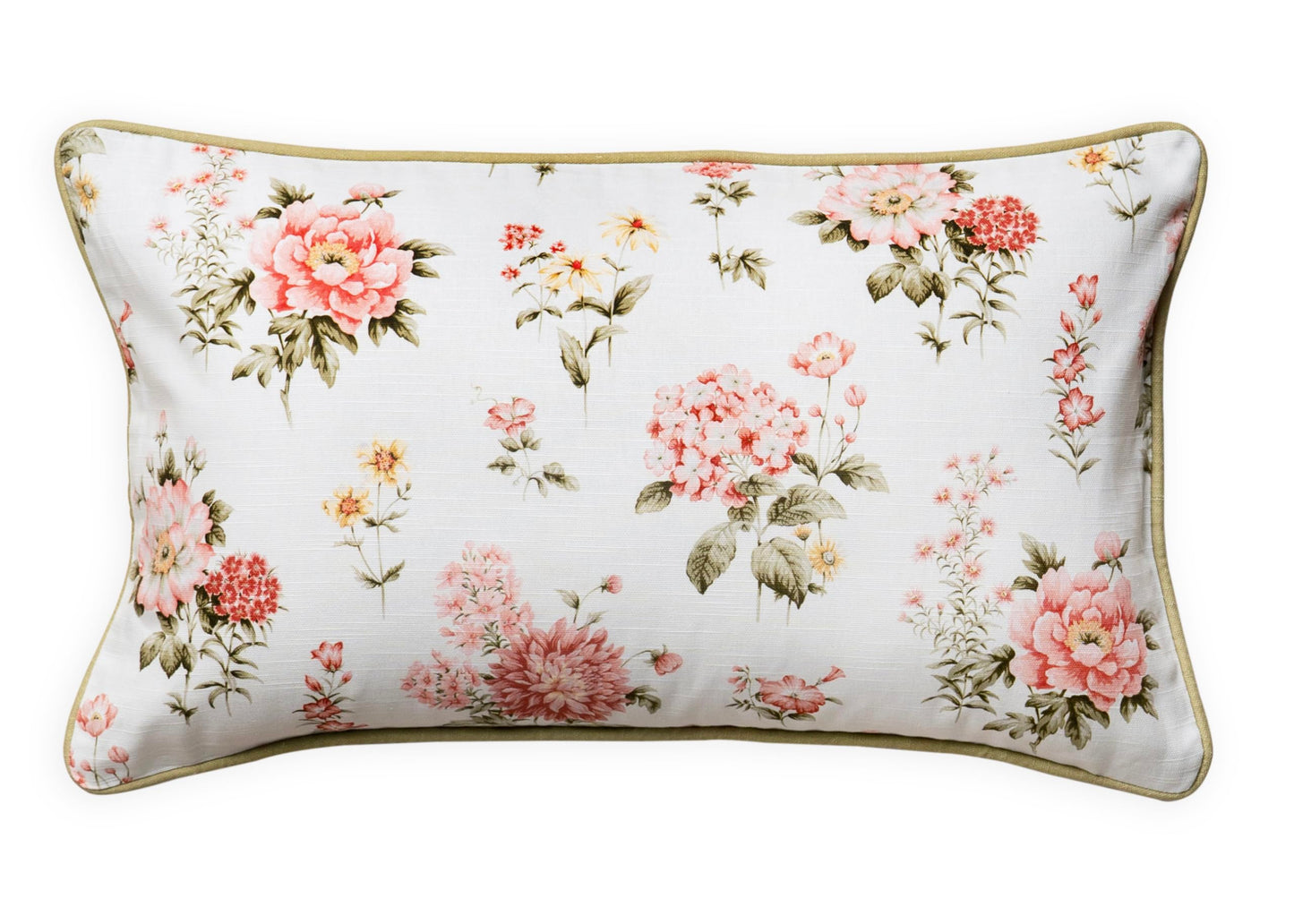 Maison d' Hermine Decorative Pillow Cover 100% Cotton, Toile Cushion Cover with Invisible Zipper for Bed, Living Room, Home Décor, Office, Sofa, The Miller - Denim - Spring/Summer (18"x18")