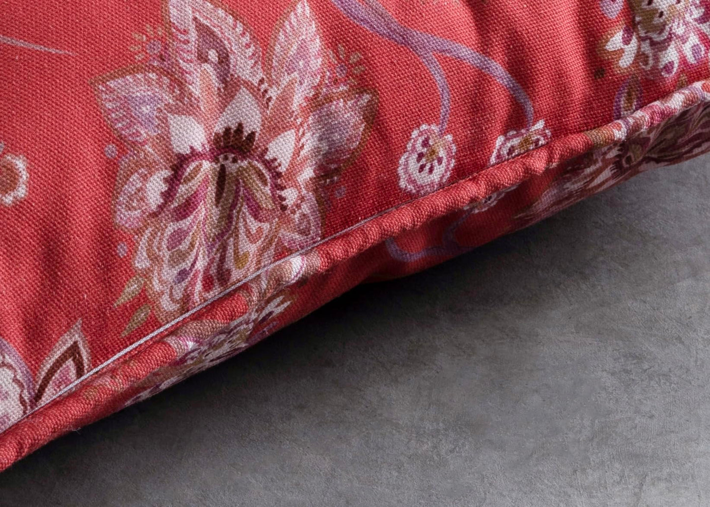 Maison d' Hermine Decorative Pillow Cover 100% Cotton, Toile Cushion Cover with Invisible Zipper for Bed, Living Room, Home Décor, Office, Sofa, The Miller - Denim - Spring/Summer (18"x18")