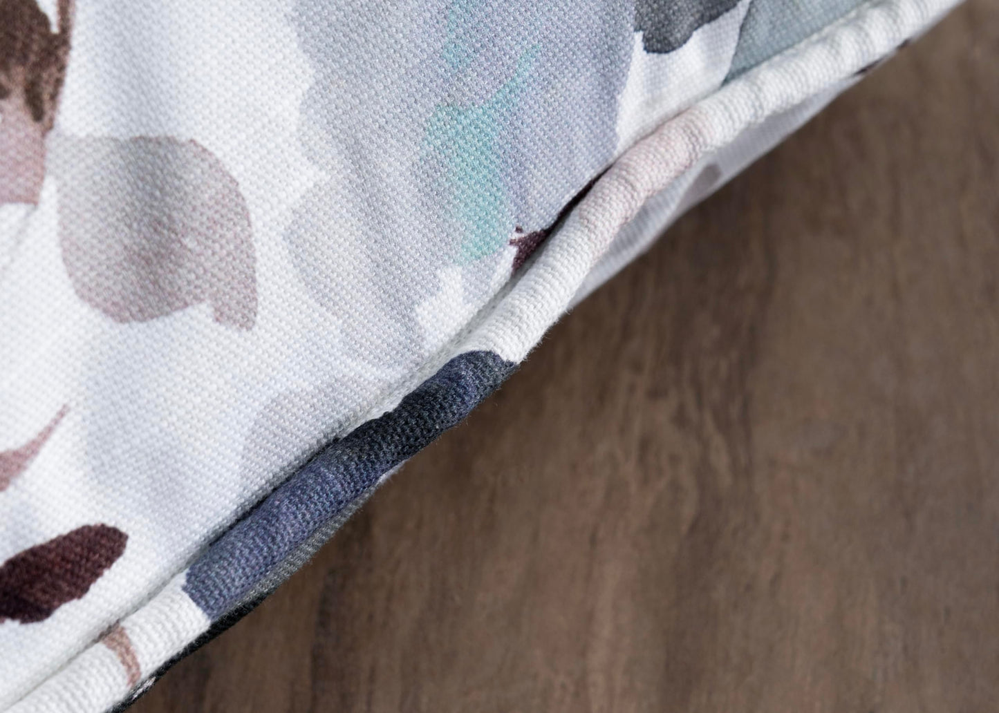 Maison d' Hermine Decorative Pillow Cover 100% Cotton, Toile Cushion Cover with Invisible Zipper for Bed, Living Room, Home Décor, Office, Sofa, The Miller - Denim - Spring/Summer (18"x18")