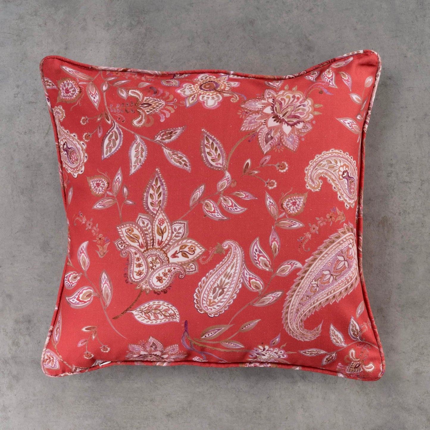 Maison d' Hermine Decorative Pillow Cover 100% Cotton, Toile Cushion Cover with Invisible Zipper for Bed, Living Room, Home Décor, Office, Sofa, The Miller - Denim - Spring/Summer (18"x18")