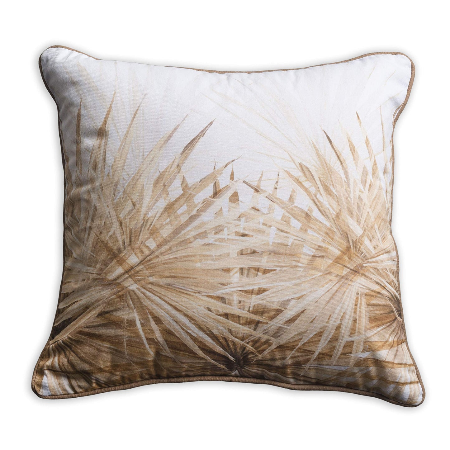 Maison d' Hermine Decorative Pillow Cover 100% Cotton, Toile Cushion Cover with Invisible Zipper for Bed, Living Room, Home Décor, Office, Sofa, The Miller - Denim - Spring/Summer (18"x18")