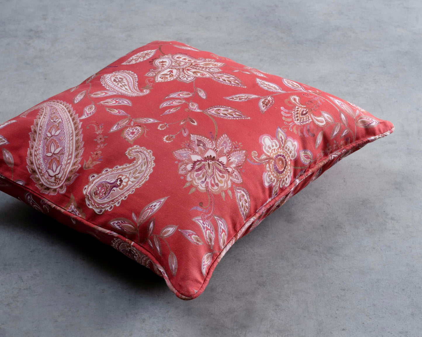 Maison d' Hermine Decorative Pillow Cover 100% Cotton, Toile Cushion Cover with Invisible Zipper for Bed, Living Room, Home Décor, Office, Sofa, The Miller - Denim - Spring/Summer (18"x18")
