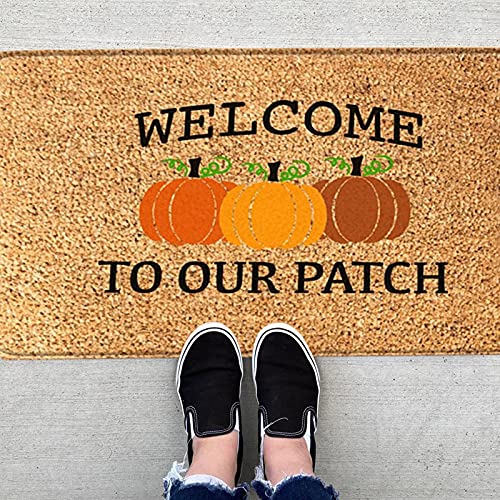 Zewuai Todays Deals in Clearance Halloween Doormat Carpet Welcome Home Mat Non Slip Bottom Indoor Outdoor Carpet Halloween Tombstone Table Centerpieces Halloween Cheap Stuff Under 15 Dollar