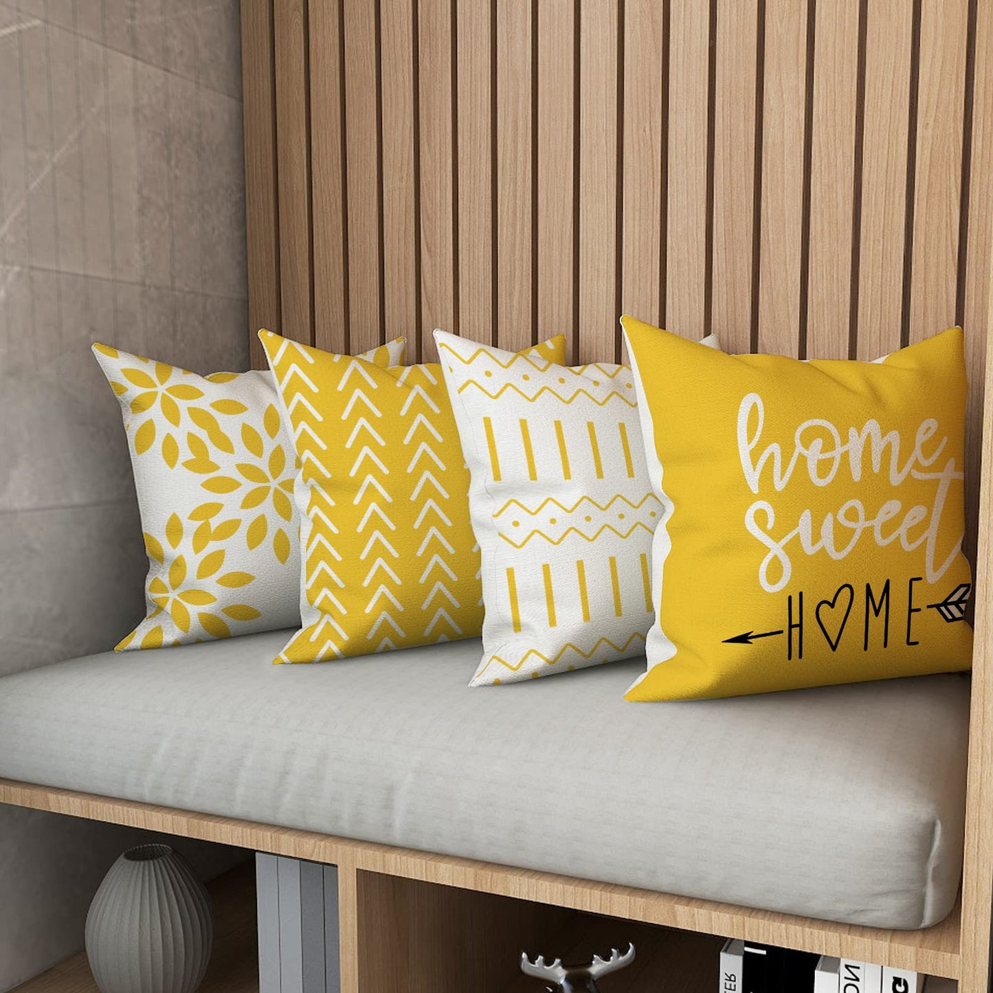 Cutaway When Heaven Calls Your Name Throw Pillow Covers for Couch Bed Sofa Farmhouse Decoration 18 x 18 Inch/45 x 45 Cm