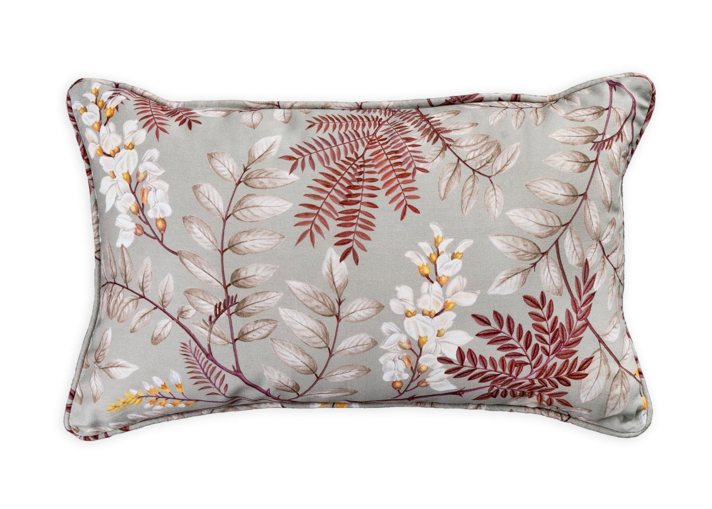 Maison d' Hermine Decorative Pillow Cover 100% Cotton, Toile Cushion Cover with Invisible Zipper for Bed, Living Room, Home Décor, Office, Sofa, The Miller - Denim - Spring/Summer (18"x18")